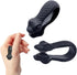 2 Pcs Acupressure Clips, Migraine Relief Clips with Serpentine Pattern, LI4 Massage Clips for Men/Women, Plastic Tiger Mouth Rubdown Clips for Hea...