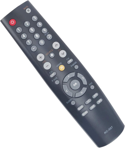 RC-057 Replacement Remote Control Fit for Coby TFT LCD Widescreen TV TFTV3227 TFTV1925 TFTV4025 TFTV2225 TFTV2425 TFTV1525 TFTV4028 LEDTV3226 LEDT...