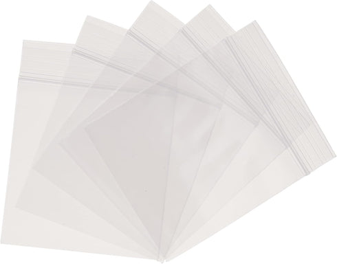 Beadaholique 100 Self Sealing, Zipline Brand Bags, Clear 2 mil. Thick Plastic - 2'' X 2'' (50mm x 50mm)...