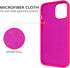 GUAGUA Compatible with iPhone 13 Pro Max Case 6.7 Inch Liquid Silicone Soft Gel Rubber Slim Microfiber Lining Cushion Texture Cover Shockproof Pro...