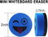 40 Pack Magnetic Whiteboard Erasers Dry Eraser Dry Erase Erasers Bulk Chalkboard Eraser Cleaner for Classroom, Office (Blue, 2 inch)...