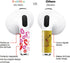 for AirPod 3rd Generation Case Cover Skin, Trendy Wraps for AirPods 3, Personalize Your Earphone with Vinyl Stickers, Including Cleaning Kit and P...