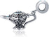 Magic Lamp Charms 925 Sterling Silver Crystal Pendants fit Pandora Bracelet Necklace...
