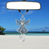 Angel Car Charm, for He Will Order His Angels to Protect You Wherever You Will Go, Psalm 91:11, Rear View Mirror Car Charm, Car Accessories for Wo...