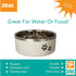 Stainless Steel Double-Wall Insulated Non-Slip for Dog, Cat, Pet Food and Water Bowl | Buttermilk 32 oz. (PN: DWB-BM-32)...