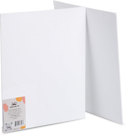 Mr. Pen- Canvas Panels, 2 Pack, 11x14 Inches, Triple Primed for Oil & Acrylic Paints, Canvas Boards for Painting, Painting, Blank Canvas for Paint...