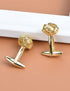 Men's Classic Metal Knot Tuxedo Shirt Cufflinks for Men Bridegroom Wedding Business Clothing Gift with Box...