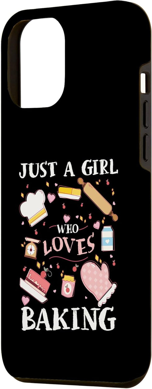 iPhone 15 Plus Girl Loves Baking | Bread Cake Dough | Bakery Baker Case...