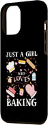 iPhone 15 Plus Girl Loves Baking | Bread Cake Dough | Bakery Baker Case...