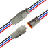 HYAT 14 AWG 3 Pin DT Connector Waterproof Automotive Electrical Connector, Male and Female Way Auto Electrical Wire Connectors Harness for Car Tru...