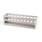 Test Tube Rack, 20 Holes Stainless Steel Test Tube Rack, with Extended Edges Providing Handles, Suitable for Tubes of Dia.?21mm, Round Holes Test ...