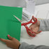 JAM PAPER Multi-Purpose Precision Scissors - 8 Inch - Red - Ergonomic Handle & Stainless Steel Blades - Sold Individually...