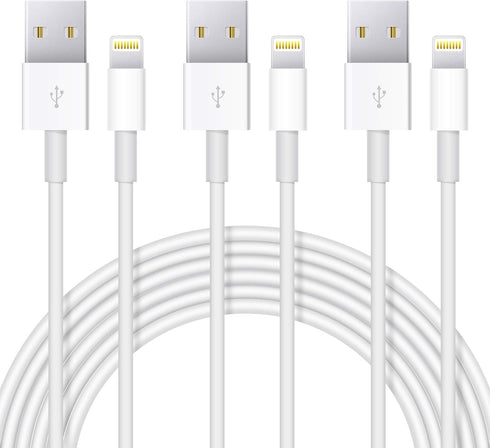 Apple iPhone Charger Cable, 3 Pack Original USB to Lightning Cable Apple MFI Certified 3Ft, Fast iPhone Charging Cord for iPhone 11/11Pro/11Max/ X...