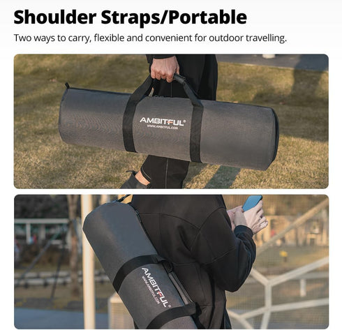 AMBITFUL Widened Version Tripod Carrying Case Bag 21/25/31/39/43/47/51/55/ for Light Stands,Boom Stand,Umbrella and Tripod Photography Accessories...
