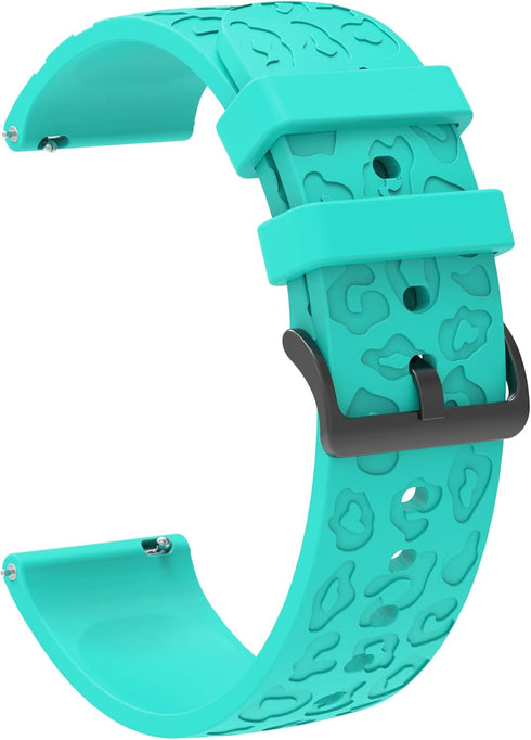 Smartwatch Accessories Compatible with iTech Fusion 2 /2S / 2R Watch Bands, 20mm Silicone Watch Band Quick Release for Women Men-Straps 5 Pack...