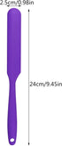 4pcs Silicone Spatula Set Heat Resistant Cake Cream Butter Spatulas Mixing Batter Scraper Non-Stick Flexible Baking Cooking Tool 4 Colors (mix col...