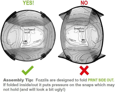 Fozzils Snapfold Bowl XL...