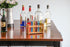 Lily's Home Bamboo Test Tube Vial Shot Glasses Holder Rack, Great as Pen Stand, Made from Bamboo with Built-In Handle, Rack Only, Glass Tubes NOT ...