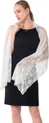 Women’s Lace Shawls and Wraps for Formal Evening Party Dress,Bride Bridesmaid Shawl Veil for wedding...