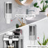 Cup Dispenser, Pull Type Water Cooler Cup Holder Fit 3oz-5oz Small Cups, Wall Mount Bathroom Disposable Mouthwash Cups Dispenser with Paste for Ho...
