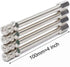 Tiziri 4xPCS 100mm 4inch Wheel Valve Extension Rod Extender Stem Caps for ATV RV Car Truck Tyre Tire 10cm Chrome...