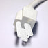 Angoily 100Pcs Plug Outlet Cover 3 Prong Proof Electrical Protect Safety Caps Plastic Socket Covers Power Plug Boots Dust Jacket Protector for Hom...