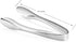 Cuisinox Hand Hammered Stainless Steel Serving Tongs, 9"...