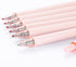 Gel Pens, Cute Pink Black Ink Pens, Pastel Pens, Retractable Rolling Ball Gel Pens, Black Ink 0.5mm Extra Fine Point, 25PCS...