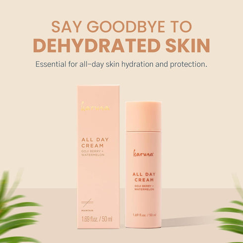 Karuna - All Day Moisturizing Cream, Anti Wrinkle Face Cream Off-Set Dryness & Fine Lines - Hydrating Facial Moisturizer, Antioxidant Watermelon E...