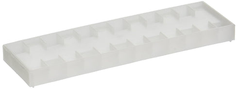Globe Scientific 111168 Polyethylene Holder for Spectrophotometer Cuvettes, 12 Places (Case of 5)...