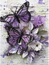 LVIITIS 5D Diamond Painting Butterfly Kits for Adults Full Drill,Diamond Arts Dots Kits for Adults Christmas Paint with Diamonds Gem,Pictures Arts...