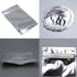 50 Pack Mylar Bags - 5.5x7.8 Inch Resealable Clear Zip Lock Food Storage Bags, Food Safe Plastic Aluminum Material - Silver...