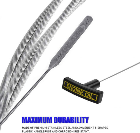 3C3Z6750AA Car Powerstroke Oil Dipstick, Automotive Super Duty Excursion 6.0 Diesel Engine Oil Dip Indicator Tool, Universal for for 2003 2004 200...