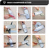 Knife Sharpeners Handheld 300/600 Grit Double Sided Diamond Knife Sharpening Weststone Stone for Kitchen Knives Scissors Garden Tools with scissor...