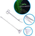 15in Aquascape Tools, 4 in 1 Long Aquarium Tweezers Scissors Spatula, Stainless Steel Aquatic Plants Aquascaping Tools Set for Fish Starter Kits, ...