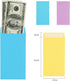 50 Pack Large Cash Envelopes 3.5 x 6.5 inch,Money Envelopes for Cash,Cash Envelopes For Savings plan,Cash Envelopes for Budgeting,100 envelopes mo...