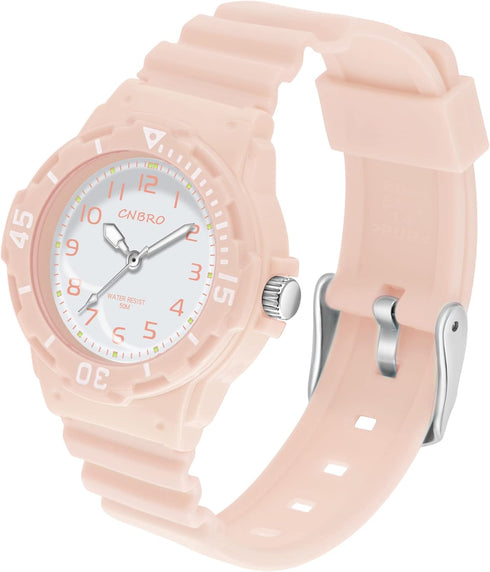 Women's Watch Sport Waterproof Watches Nurse Minimalist Simple Analog Watch Casual Ladies Watch Rose Gold Pink...