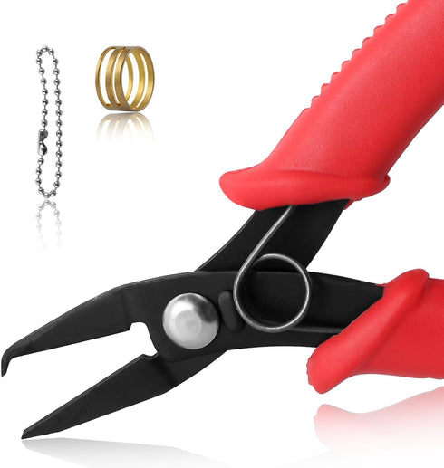 Split Ring Pliers Jump Ring Opener Ring Opening Pliers Split Ring Opening Pliers Ring Splitter Plier Jewelry Making Tools Tweezers Opener Tools fo...