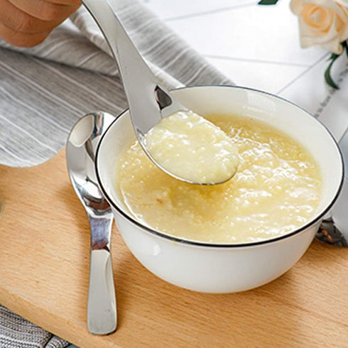 Stainless Steel Spoon, Soup Spoon, Coffee Spoon, Desert Spoon, etc. Light Weight and Small Size Especially Suitable for Toddlers, Children, Espres...