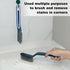 Cleaning Brush - QAGOBDI Hard Bristle Crevice Cleaning Brush for Household, Bathroom Cleaning Brush Tools, 2 PCS Bathroom Gap Brush, Gap Cleaning ...