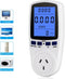 US Plug Multi Functional Power Meter with Backlight Monitor, Voltage Electricity Power Measurement Socket Outlet, Home Tools Kits...