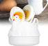 Egg Cooker, Chicken Shaped Heat Resistant Microwave Eggs Boiler, Freely Control the Tenderness of the Egg, for Home Kitchen...