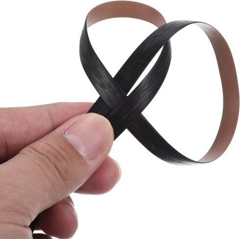 PATIKIL Wicker Repair Kit, 30m/98ft PE Rattan Replacement Repair DIY Set for Wicker Fixing Furniture Patio Furniture Repair, Black-Deep Empaistic...