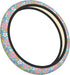 Cute Retro Groovy Flower Boho Hippie Steering Wheel Cover for Women Girls Car Decorations Auto Steering Wheel Cover Universal 15 Inch Fit...