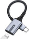USB C to Lightning Audio and Charge Adapter Cable USB Type C Male to Lightning Female HiFi Audio Headphones 60W Fast Charge & Data Fit with iPhone...