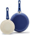 GreenLife Non Stick Fry Pan Set (7" & 10"), Non-Toxic PFAS-Free Ceramic Skillets, Dishwasher & Oven Safe, Egg Omelet Frying Pans, Stay- Cool Handl...