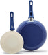 GreenLife Non Stick Fry Pan Set (7" & 10"), Non-Toxic PFAS-Free Ceramic Skillets, Dishwasher & Oven Safe, Egg Omelet Frying Pans, Stay- Cool Handl...