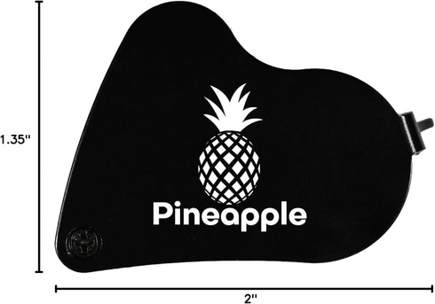 Pineapple 30X 60X Jewelers Loupe Magnifier with Light, Lighted Magnifying Glass Jewelry Loop, Pocket Magnifier for Coins, Jewelry, Plants, Currenc...
