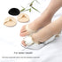 3pairs Foot Pads Reusable Soft Ball of Foot Cushions Forefoot Pads for Women?Sweat Absorbent Non-Slip Foot Cover Inner Socks?Prevention Pain Relie...