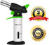 Blow Torch - Creme Brulee Torch - Refillable Professional Chefs Culinary Kitchen Torch with Safety Lock and Adjustable Flame - Micro Butane Torch ...